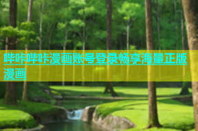 哔咔哔咔漫画账号登录畅享海量正版漫画