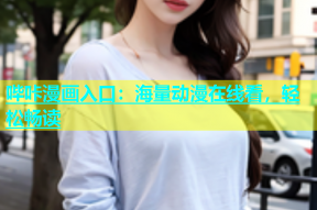 哔咔漫画入口：海量动漫在线看，轻松畅读